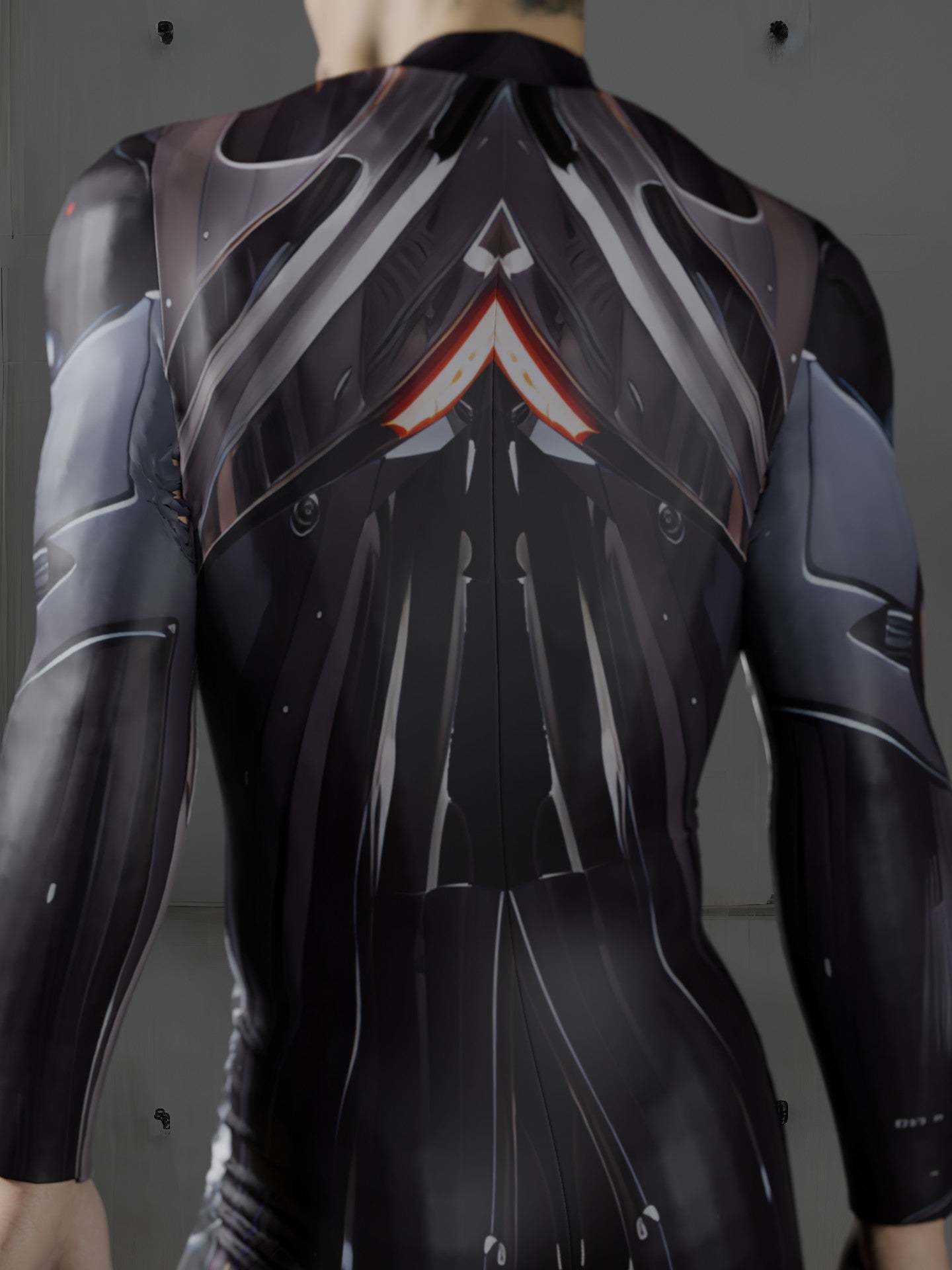 Space Armor Costume Men, Rave Costume Men, Festival Bodysuit, Halloween Armor Costume, A177M