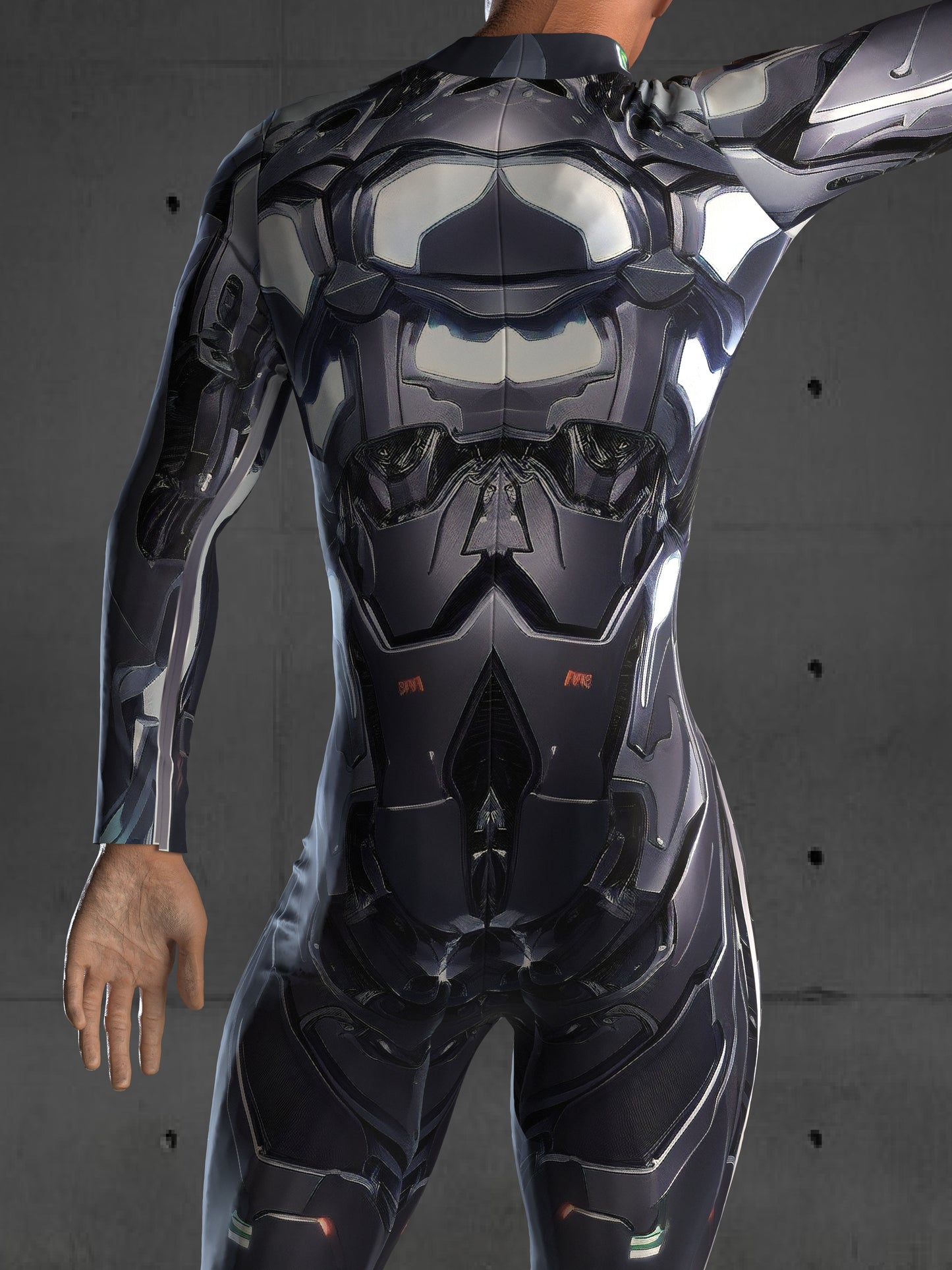 Robot Costume Men (Custom Fit Available), Alien Costume Men, Rave Costume Men, Festival Bodysuit Men, Rave Bodysuit Men, Halloween Costume