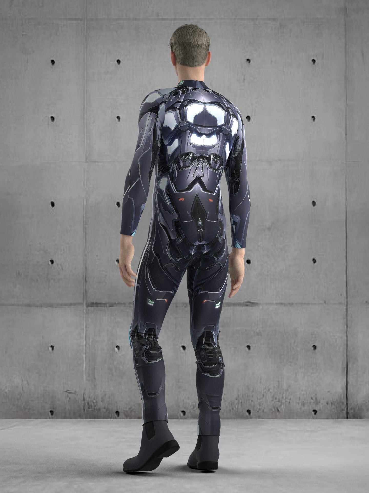 Robot Costume Men (Custom Fit Available), Alien Costume Men, Rave Costume Men, Festival Bodysuit Men, Rave Bodysuit Men, Halloween Costume