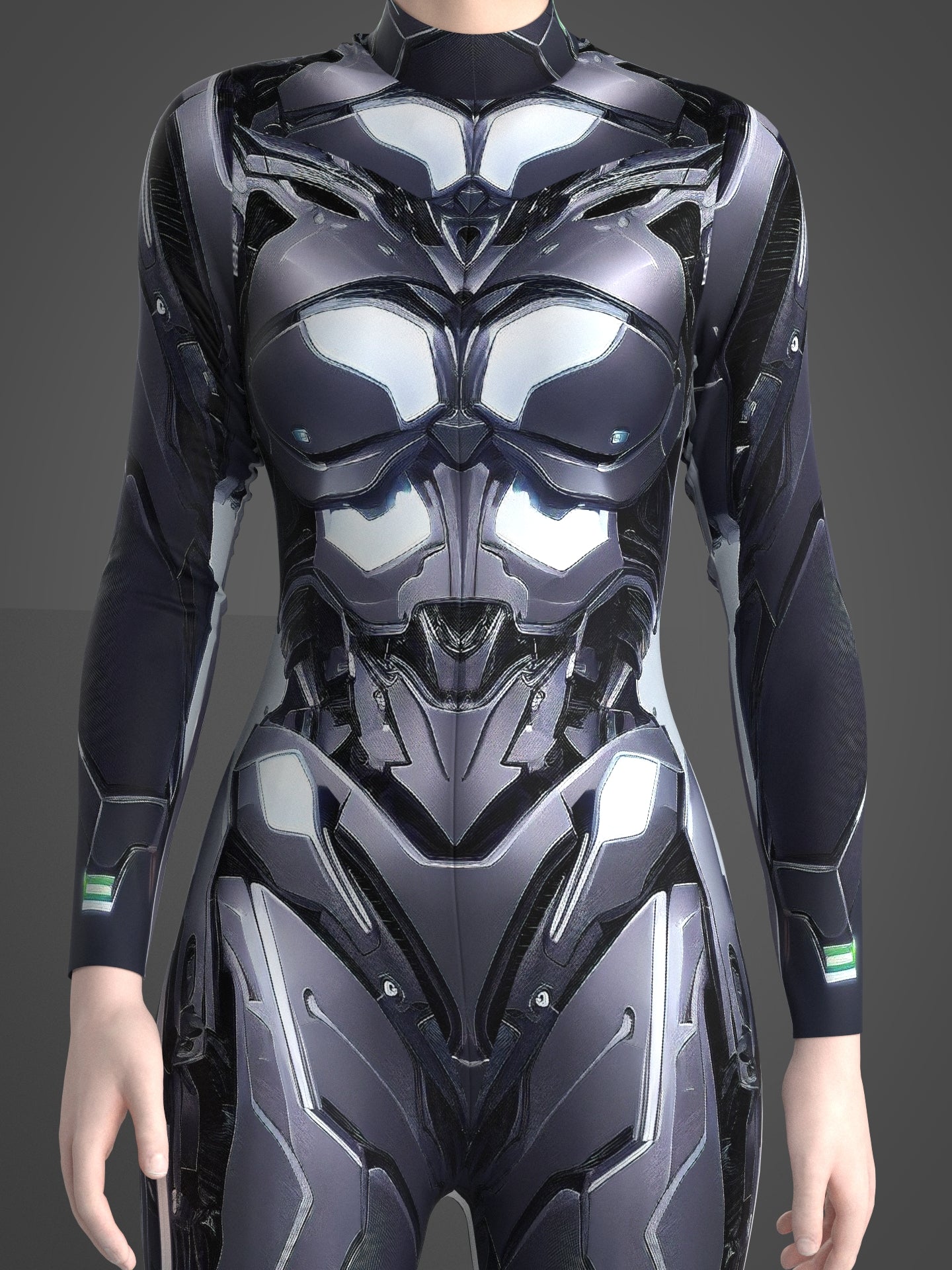 Cyborg Costume (Custom Fit Available), Cyberpunk Clothing, Rave Costumes, Woman Festival Costumes, Robot Cosplay, Burning man clothing