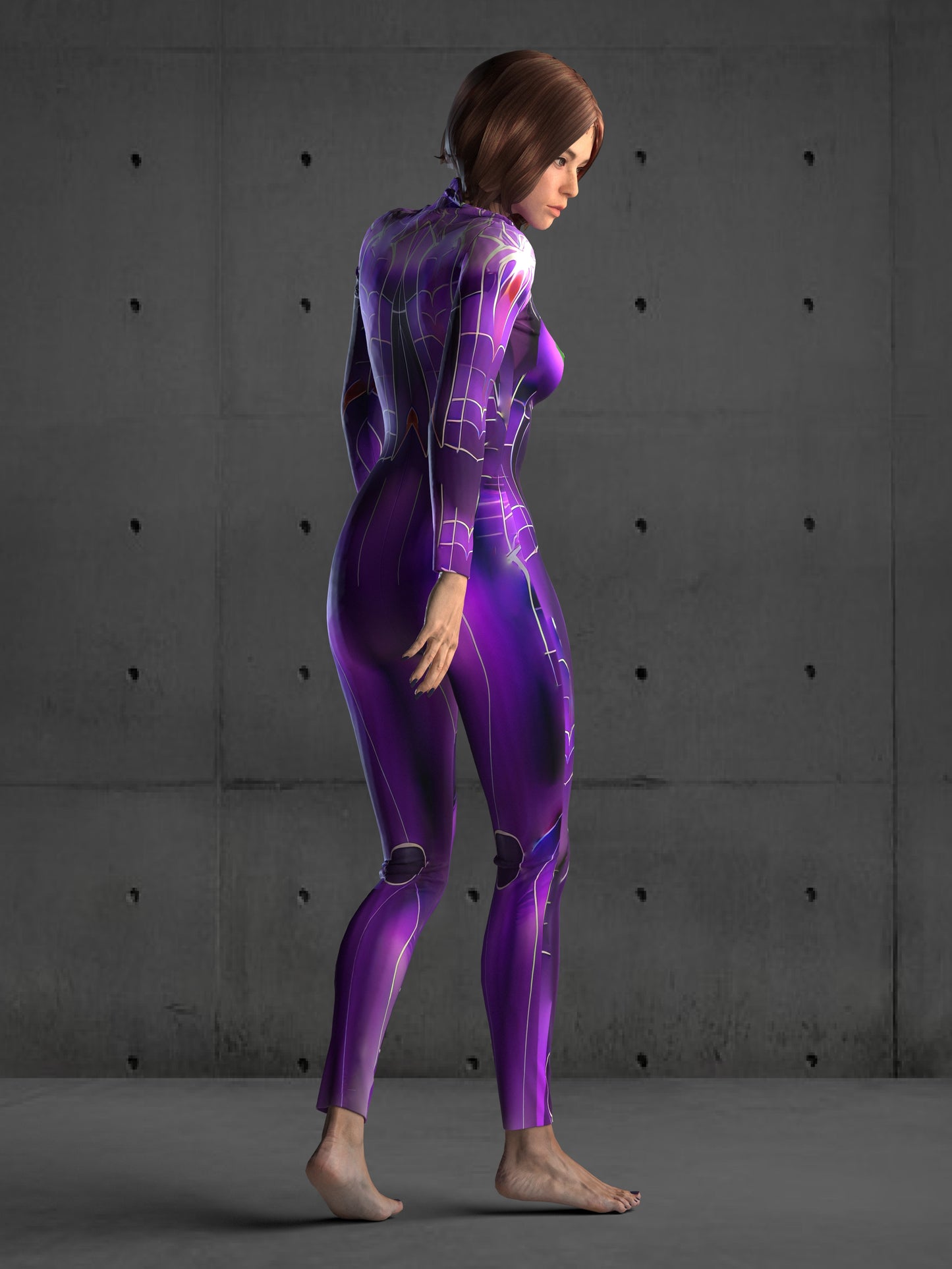 A64 Spider Superhero Costume (Custom Fit Available), Spider Costume, Futuristic Clothing, Rave Outfit, Halloween Costume