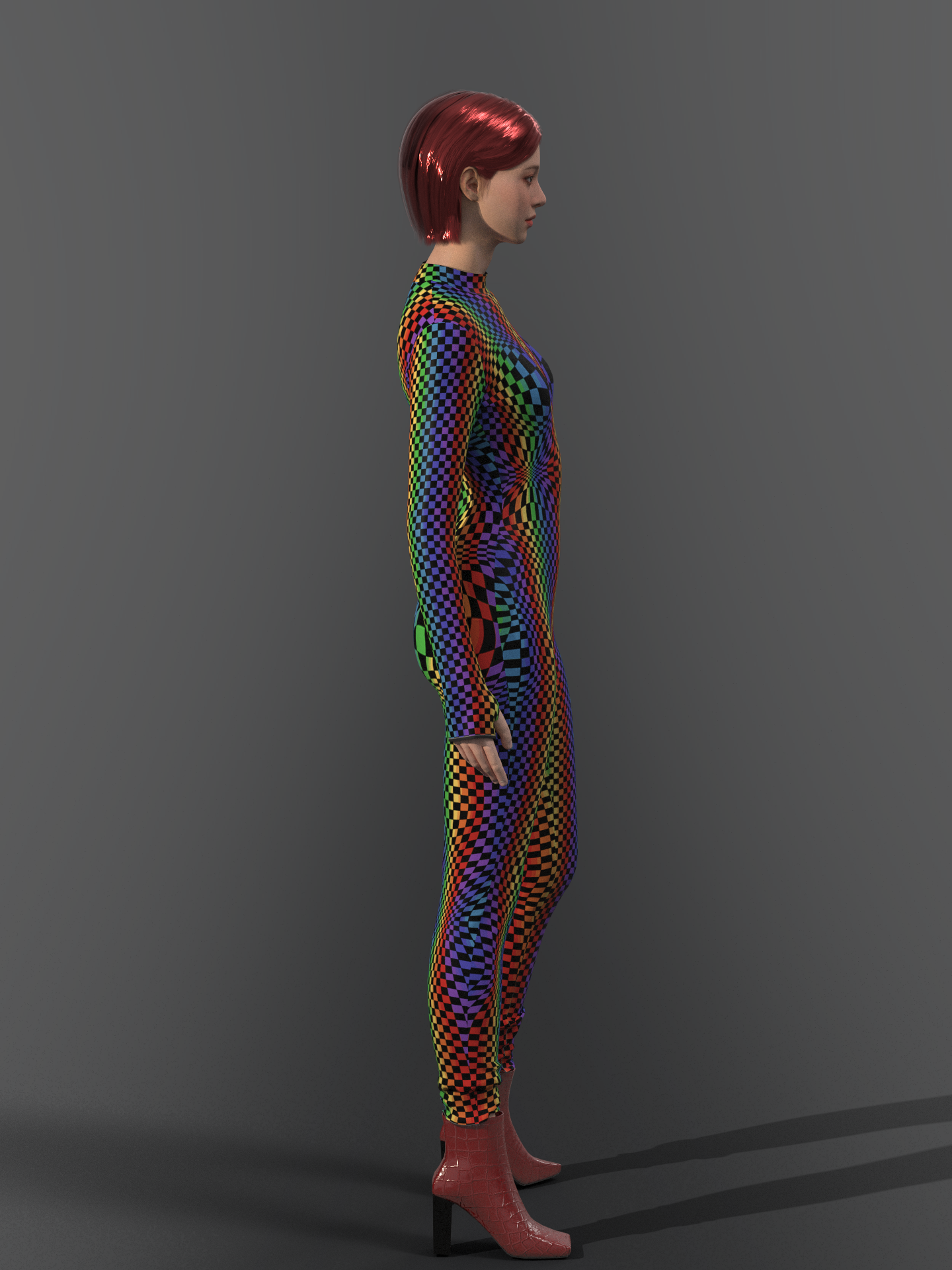 Halloween Bodysuit (Custom Fit Available), Rave set, Rave Catsuit, Pride Festival Outfit For Women, Rainbow Clothing, Burning Man Outfit