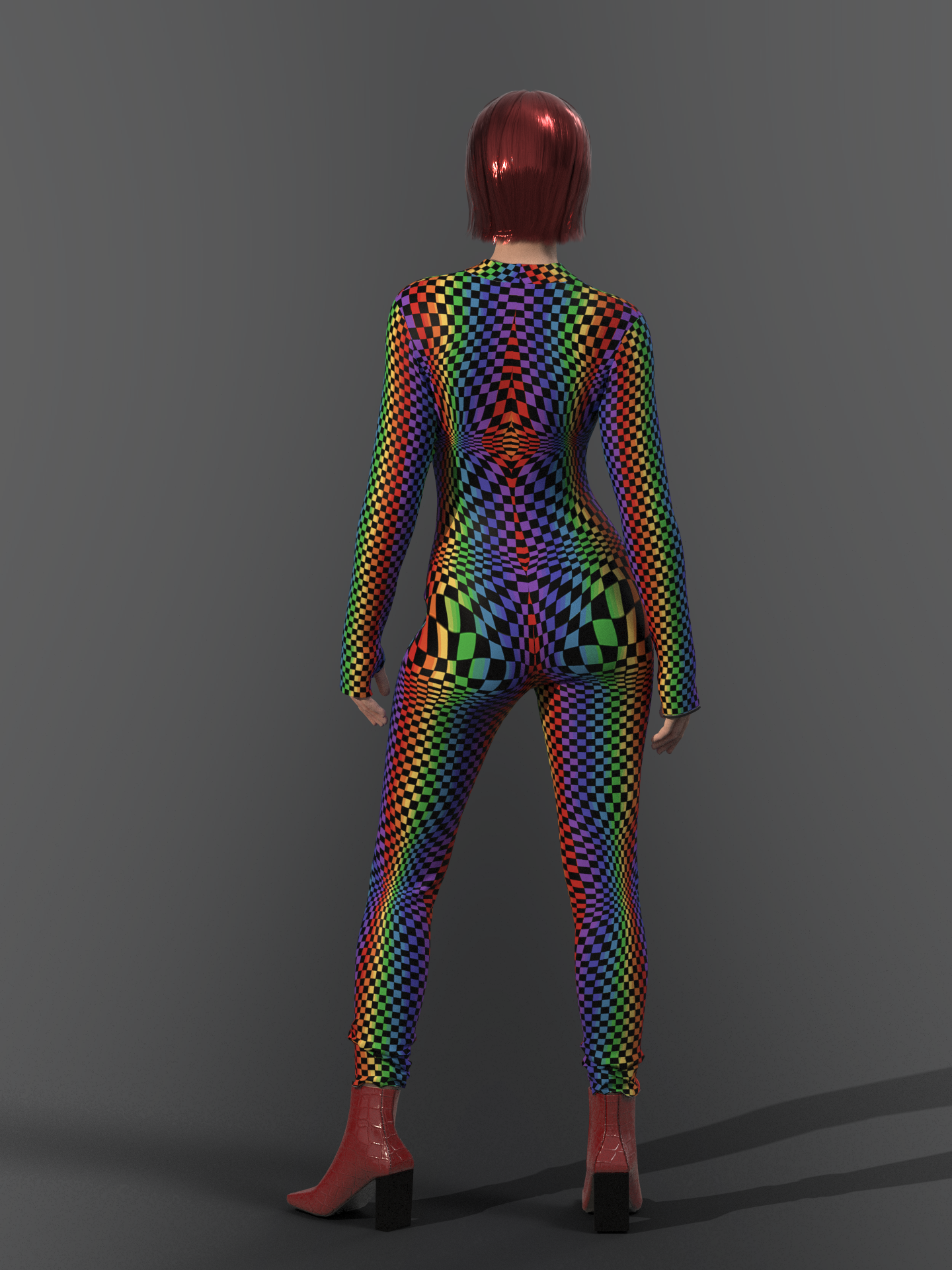 Halloween Bodysuit (Custom Fit Available), Rave set, Rave Catsuit, Pride Festival Outfit For Women, Rainbow Clothing, Burning Man Outfit