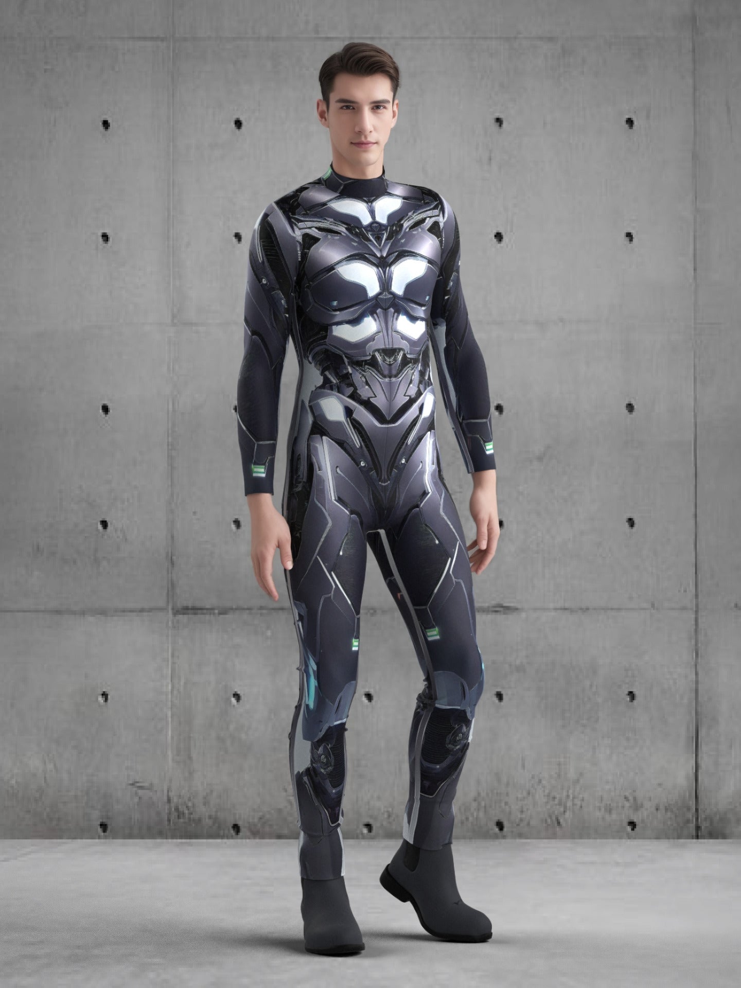 Robot Costume Men (Custom Fit Available), Alien Costume Men, Rave Costume Men, Festival Bodysuit Men, Rave Bodysuit Men, Halloween Costume