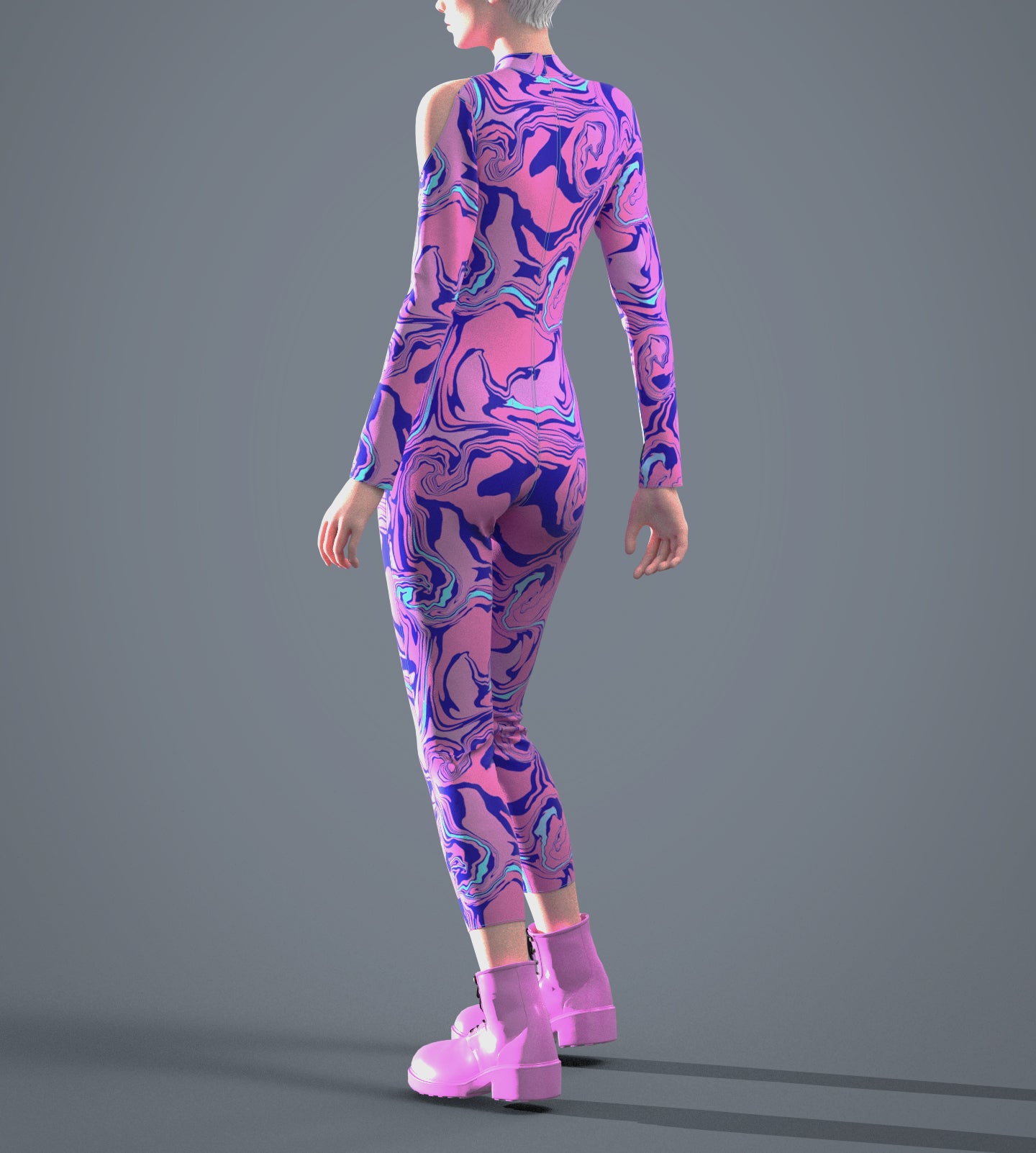Bodysuit for Music Festivals, Jumpsuit for Parties, Custume for Parades, Outfit for Beaches, Rave Costume, Pool Parties Outfit, by Hautico