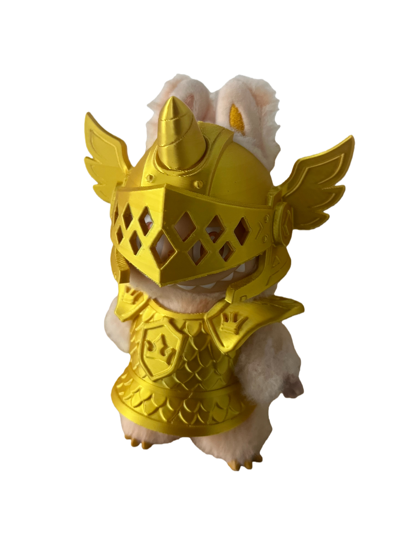 7cm Doll Clothes, Unicorn Knight Armor Outfit Accessories Set for 6.7-inch (17cm) Dolls, Compatible with Labubu