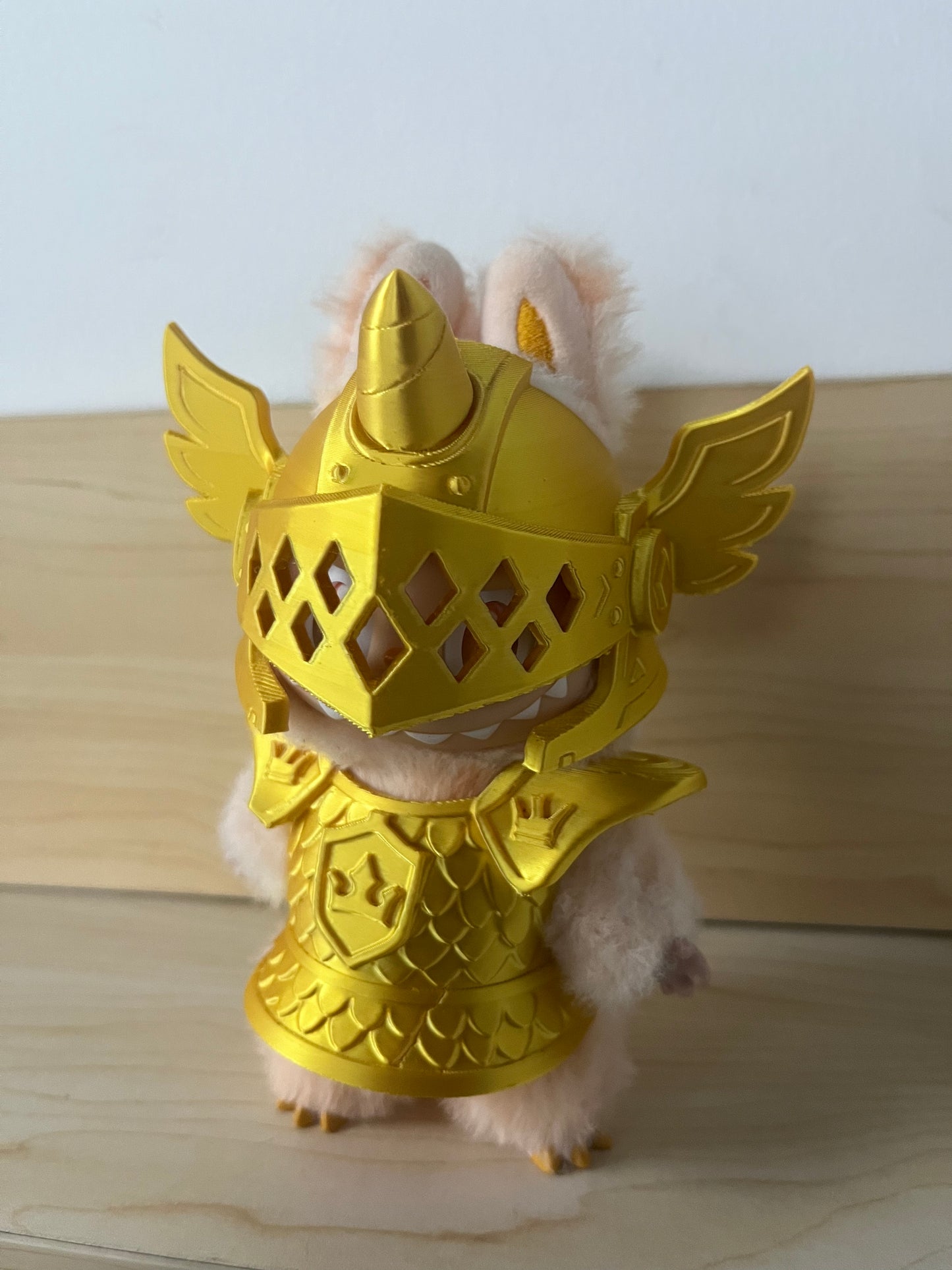 7cm Doll Clothes, Unicorn Knight Armor Outfit Accessories Set for 6.7-inch (17cm) Dolls, Compatible with Labubu