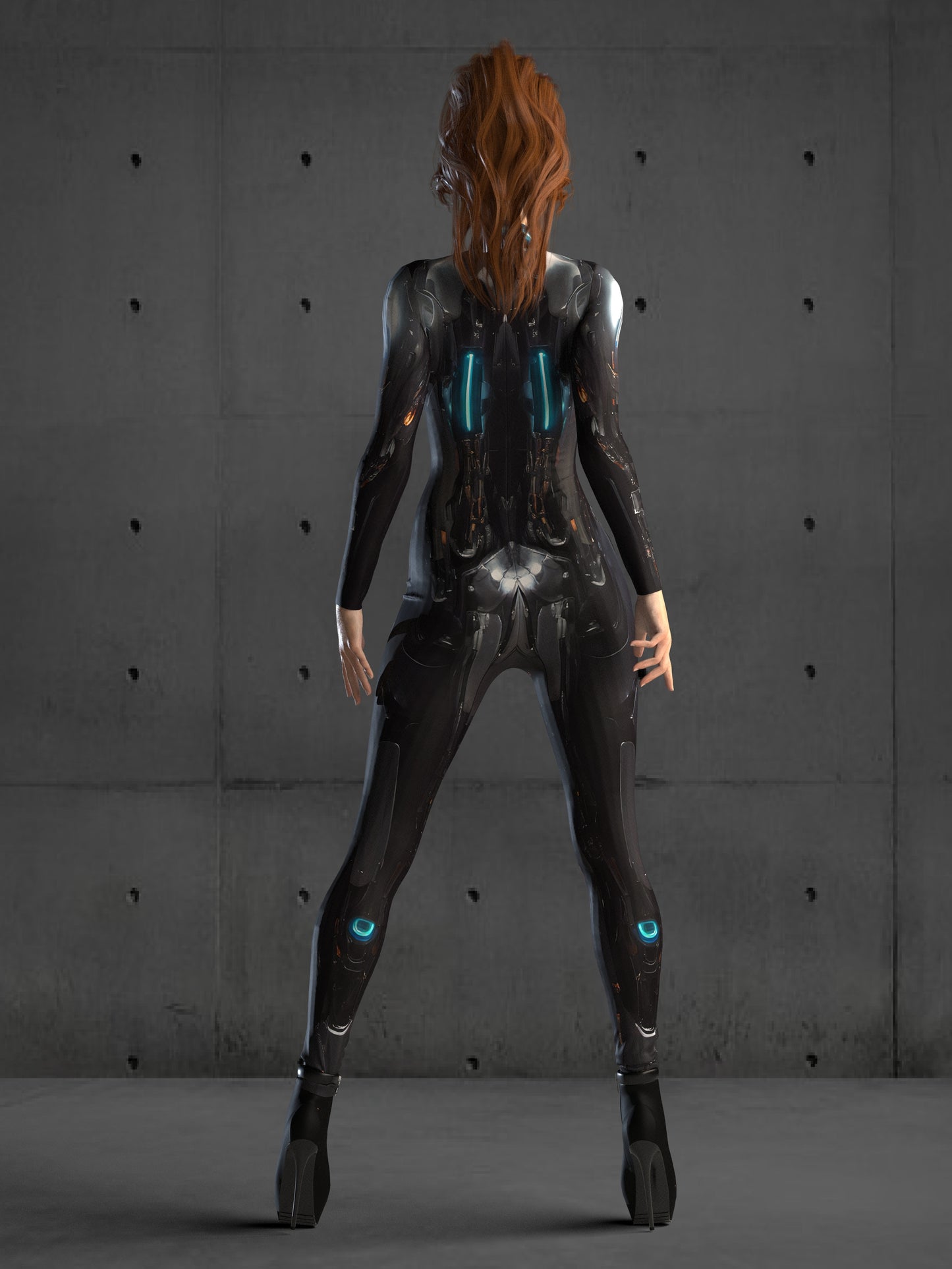 Futuristic Cyborg Armor Costume, Cyberpunk Clothing, Rave Party Costumes, Halloween Robot Costume, Burning Man Outfit A142