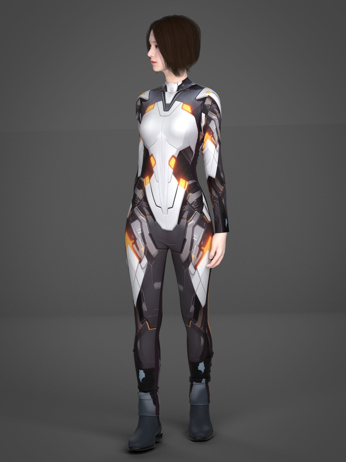 Cyberpunk Costume (Custom Fit Available), Robot Costume For Women, Space Warrior Costume, Droid Costumes, Cyborg Costume, Superhero Costume