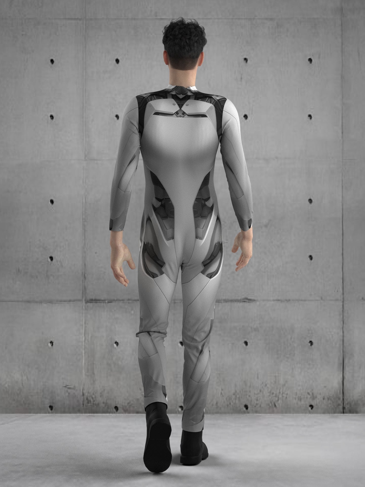 A25M Robot Costume Men,Spaceman Costume, Futuristic Costumes For Men, Rave Costume Men, Festival Bodysuit Men, Rave Bodysuit Men, Couple Costumes