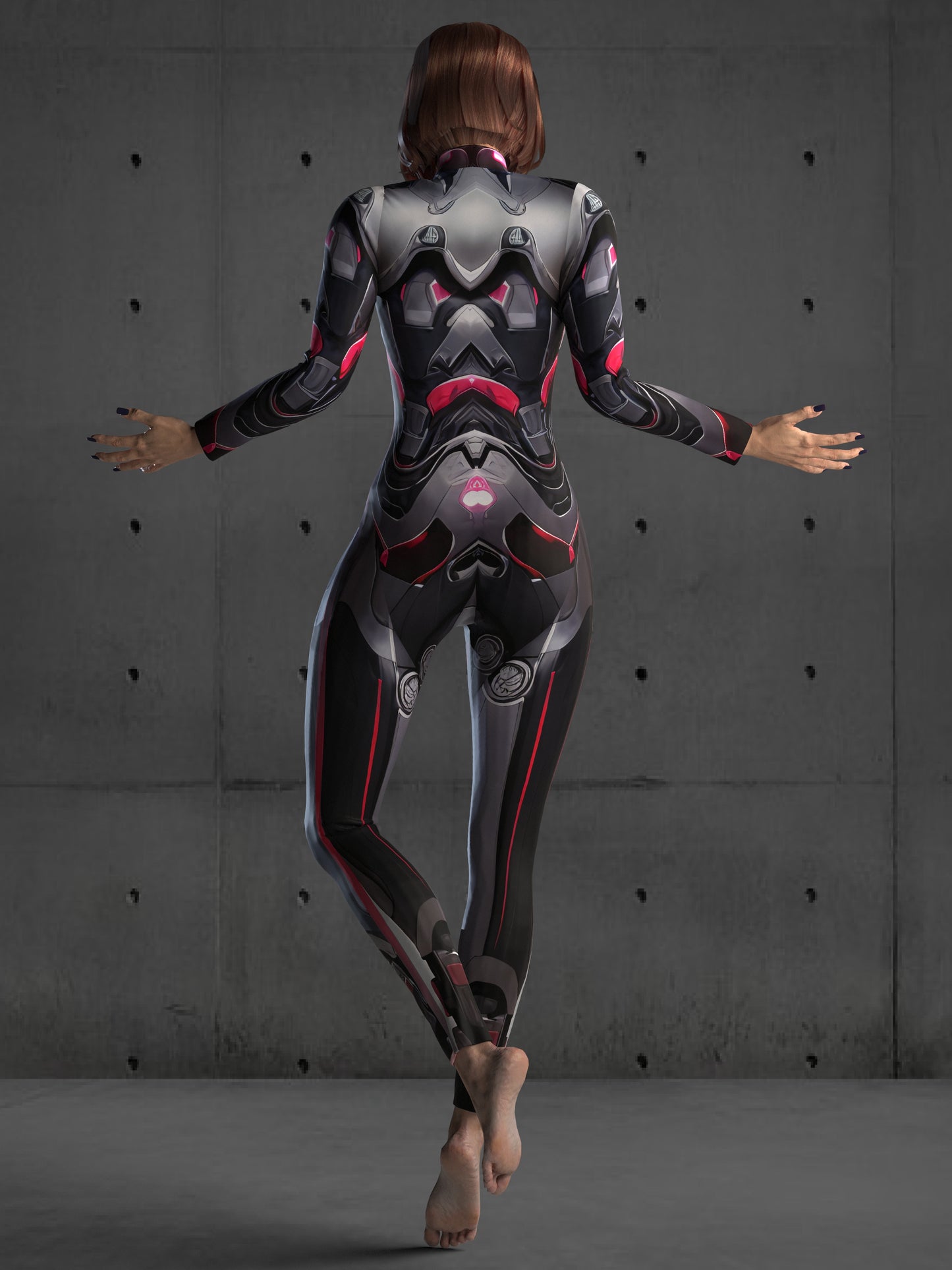 Futuristic Bodysuit (Custom Fit Available), Armor Style Bodysuit, Cybe –  Hautico Brand