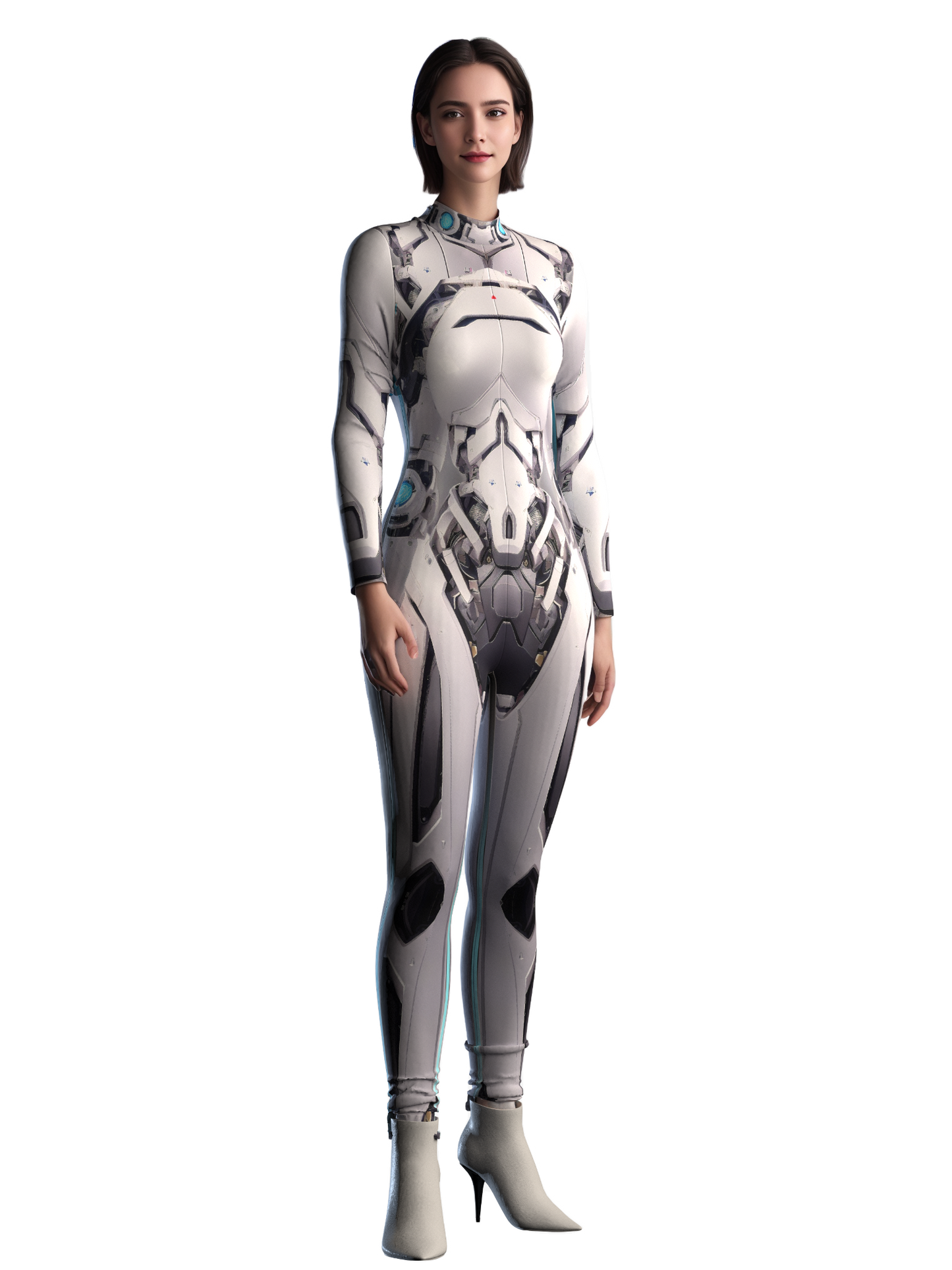 Futuristic Costume (Custom Fit Available), Cyberpunk Clothing, Rave Costumes, Robot Costume, Halloween Robot Costume, Burning Man Outfit