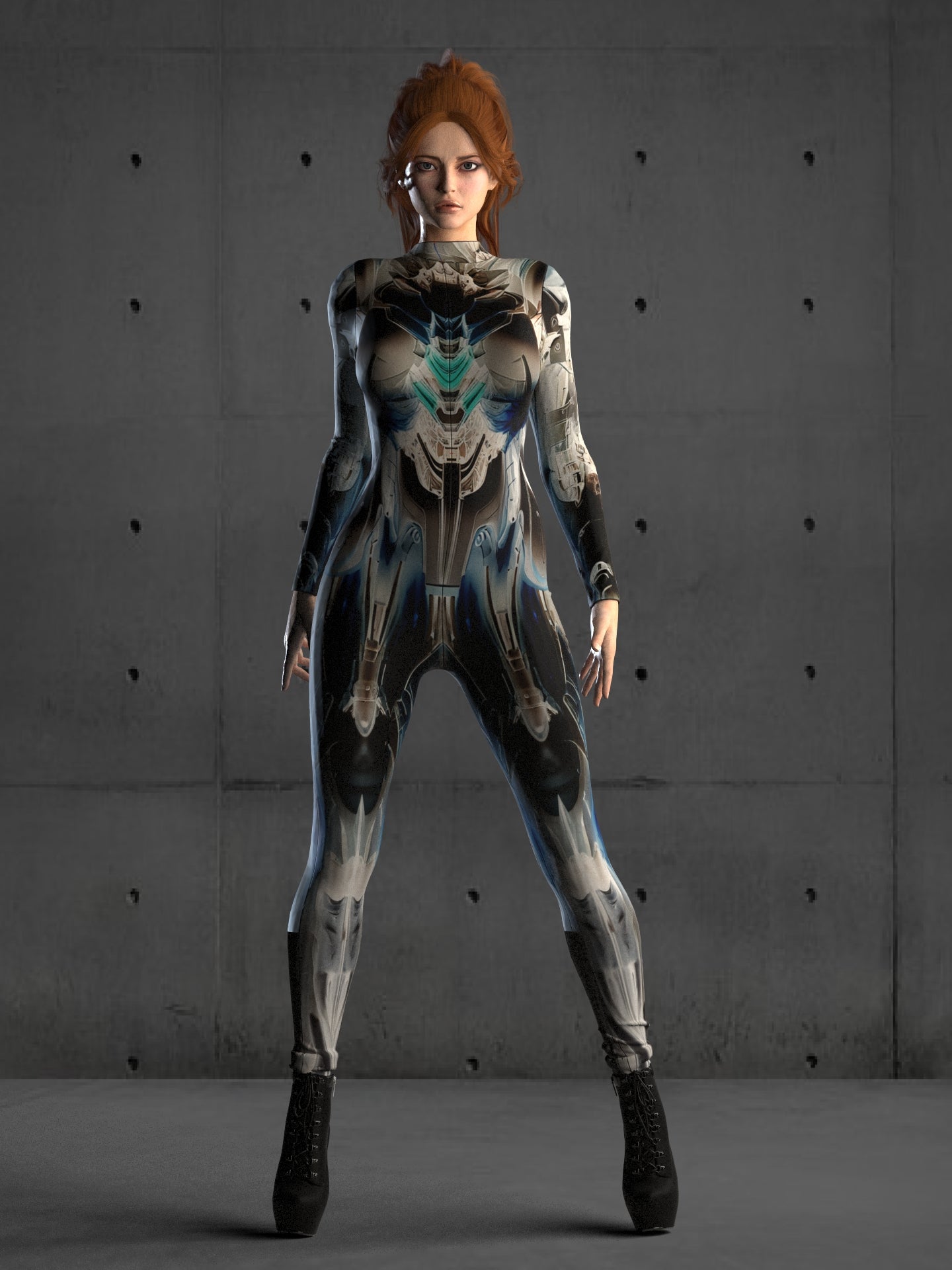 Halloween Armor Costume (Custom Fit Available), Purple and Blue Rave Costumes, Futuristic Costumes, Burning man clothing LOOK26